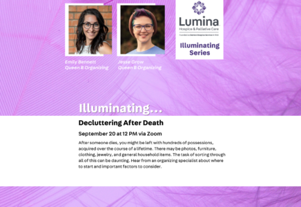 Illuminating: Decluttering After Death